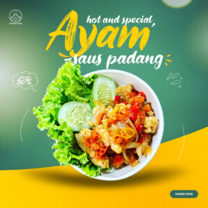 ayam saus padang