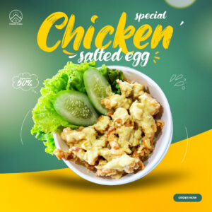 chicken salted egg